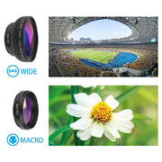 【Dealsforyoudays】Apexel 2-In-1 Phone Macro Lens for Vlogging: 140° Ultra Wide & Macro Clip - Portable HD Kit for Iphone Android Content Creators! Vlogging Camera Smartphone Cellphone