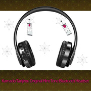 HOT Japan Anime Headphone Demon Slayer Kimetsu Kamado Tanjirou Bluetooth Headset V5.0 Cosplay 2D Fold Stereo Wireless Earphone