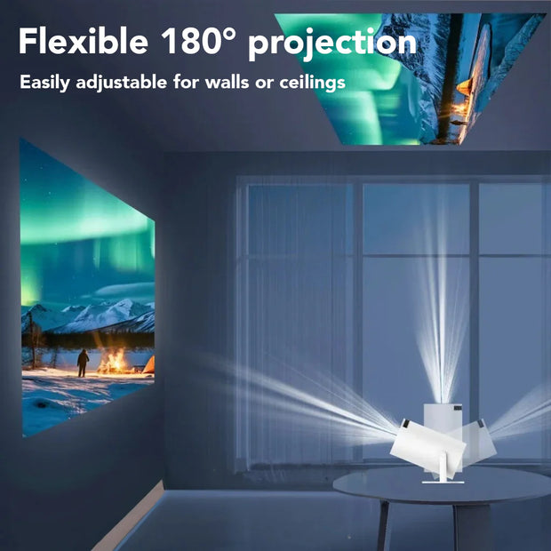 Ultra HD Projector with Wifi & Bluetooth