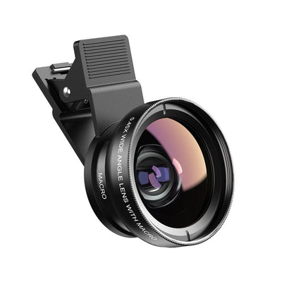 【Dealsforyoudays】Apexel 2-In-1 Phone Macro Lens for Vlogging: 140° Ultra Wide & Macro Clip - Portable HD Kit for Iphone Android Content Creators! Vlogging Camera Smartphone Cellphone
